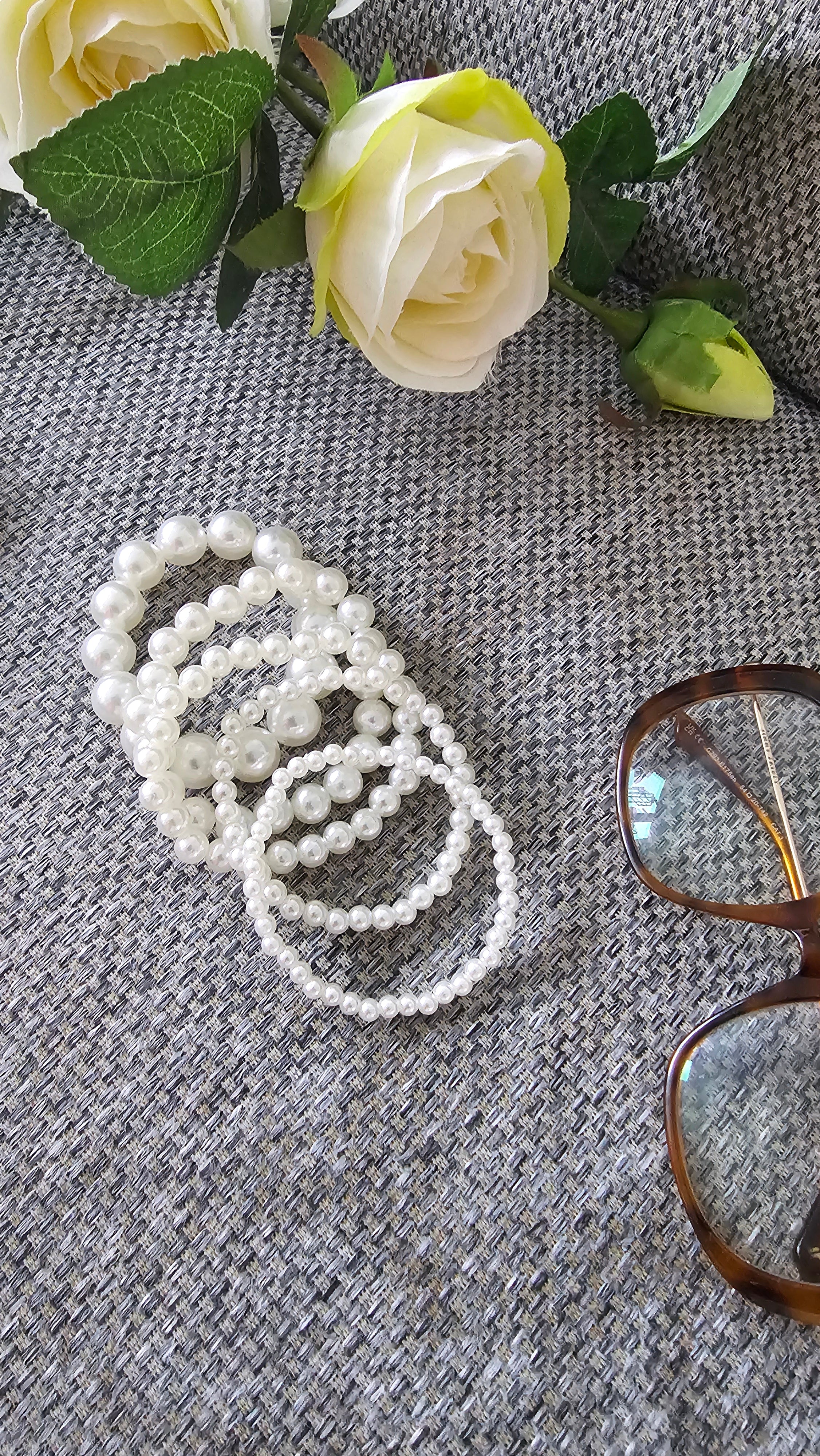 Lot de bracelets de perles