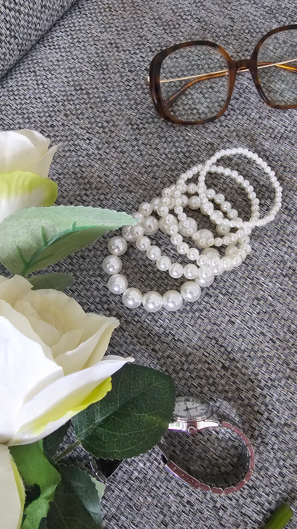 Lot de bracelets de perles