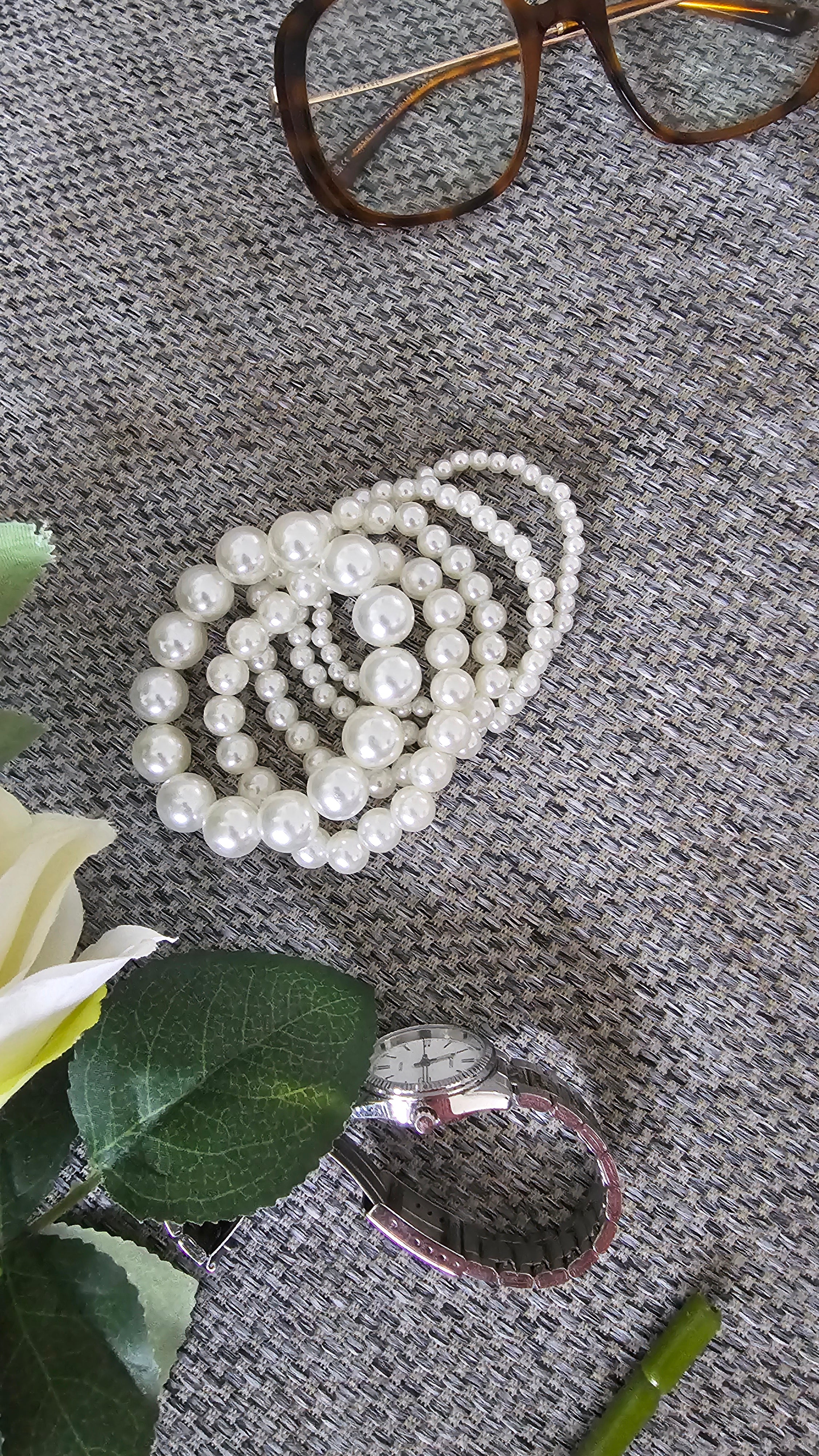 Lot de bracelets de perles