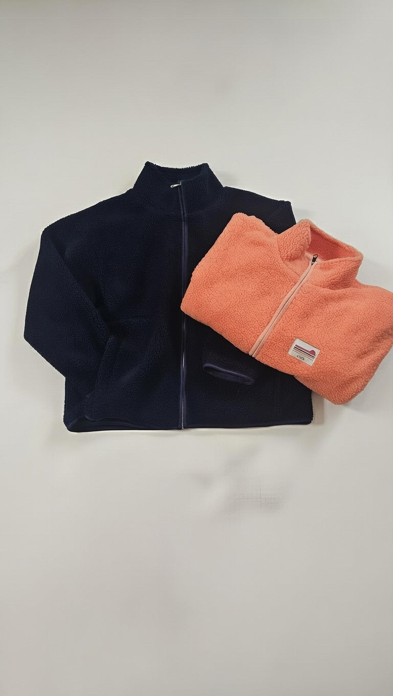 Vestes Polaires Bleu marine